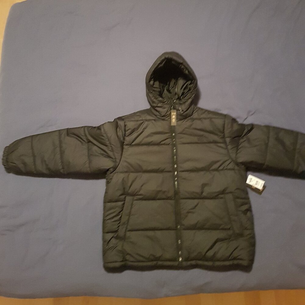 Vans Hillgate Puffer Jacket with Hood Size Large New With Tags
